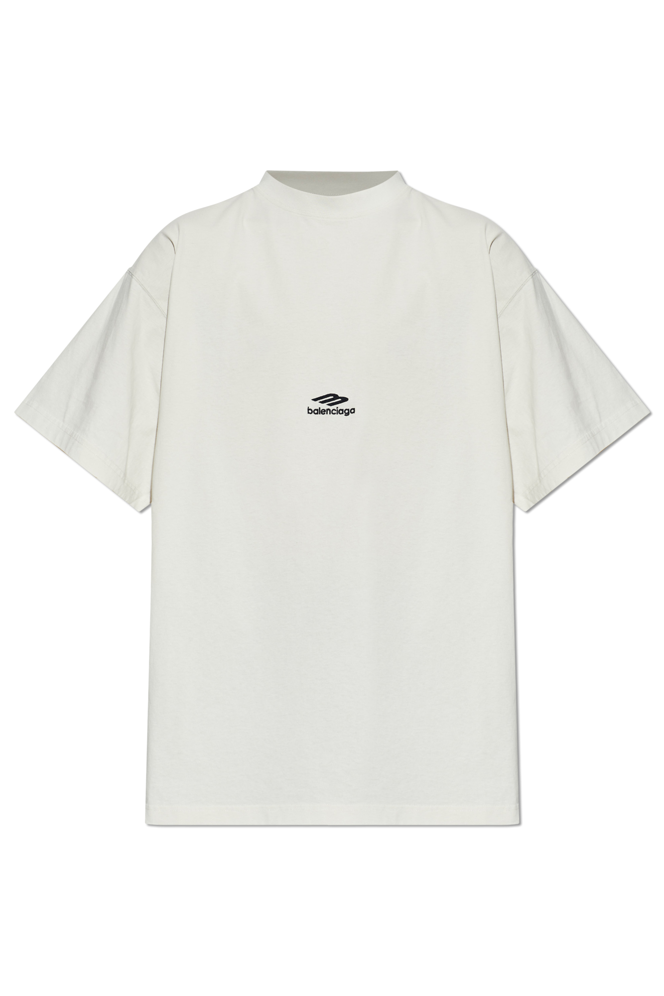 BALENCIAGA ホワイト Tシャツ Balenciaga Men's Tape T-Shirt in White Balenciaga